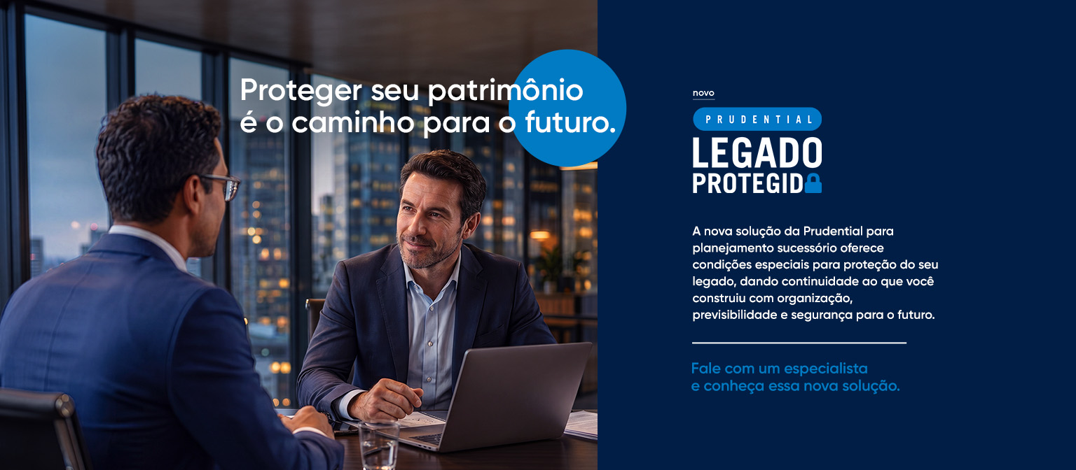 【美品】welcome to the prudential Prudential: soluções de seguro de vida para você e para sua empresa